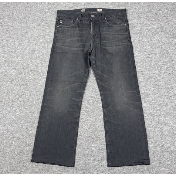Ag Adriano Goldschmied Other - AG Adriano Goldschmied Jeans Mens 33x28 Gray Denim The Protege Straight READ